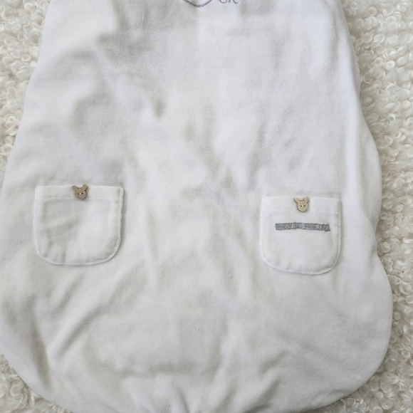 Cadet Rousselle TOG 2 Neutral French Sleep Sack Bag Baby Embroidered 0-6 mths - Picture 5 of 11